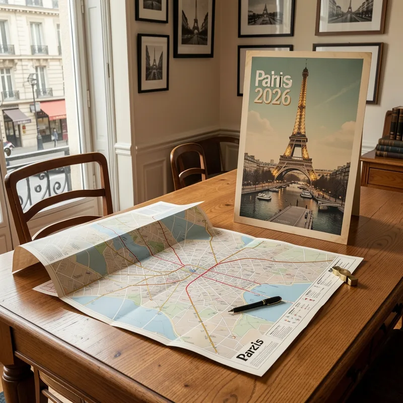 Carte touristique de Paris 2026 : guide complet pour choisir