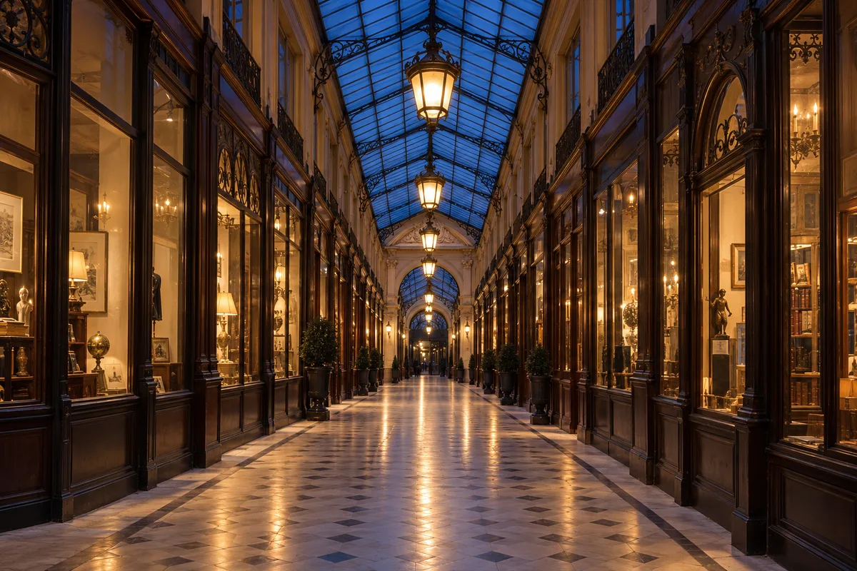Passages couverts Paris : la balade sous les verrières