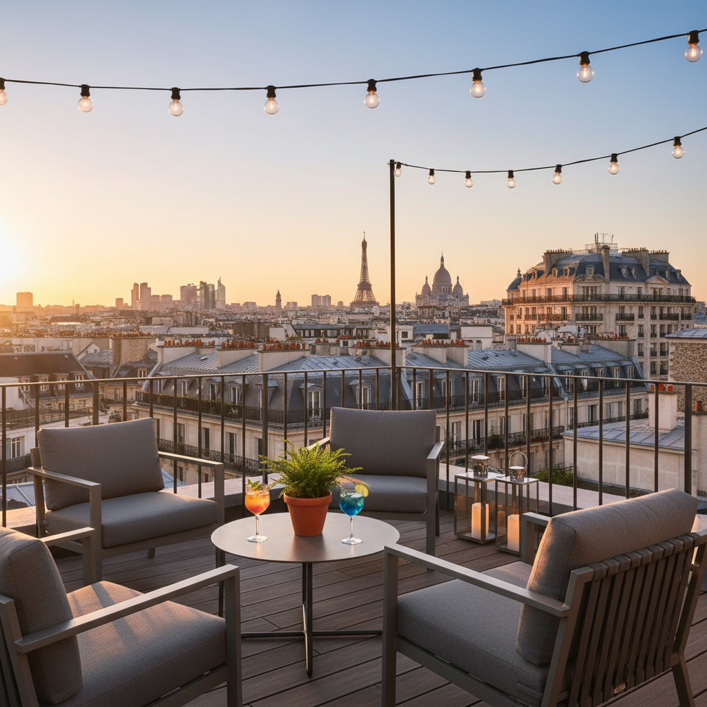 Rooftops et terrasses à Paris : les 8 meilleures adresses en 2026